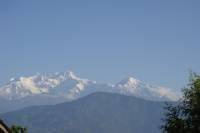 Himalayan View from The Village.  &raquo; Click to zoom ->