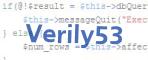 verification code