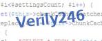 verification code