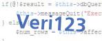 verification code