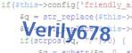 verification code