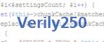 verification code